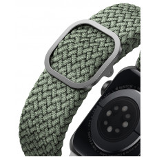 Ремешок Uniq Aspen для Apple Watch 45/44/42 мм, зеленый