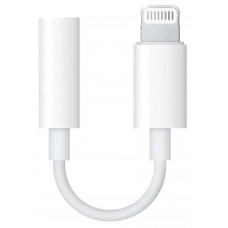 Переходник Apple Lightning - mini jack 3.5, белый