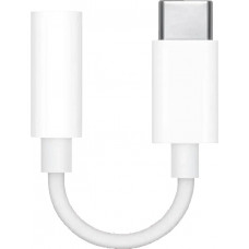 Переходник Apple Type-C - mini jack 3.5, белый