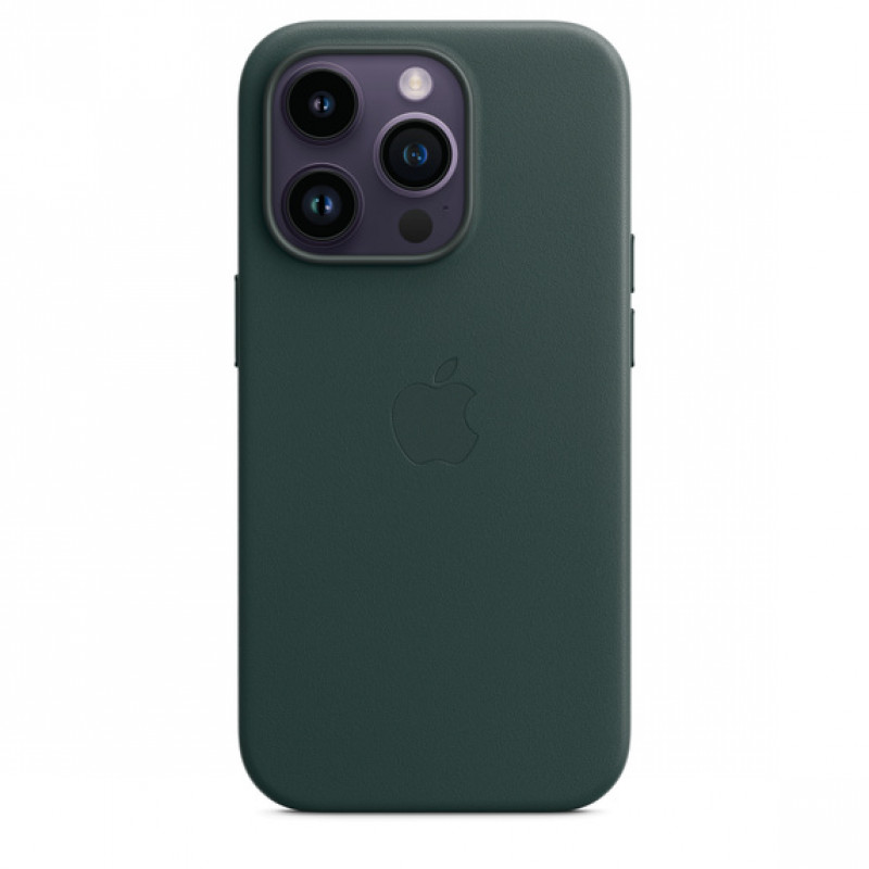 iPhone 14 Pro Leather Case Forest Green (MPPH3)