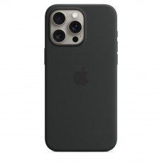Чехол 15 Pro Max Silicon Case Black