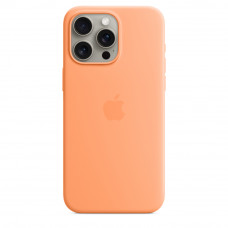 Чехол 15 Pro Max Silicon Case Orange Sorbet