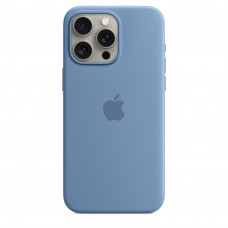 Чехол 15 Pro Max Silicon Case Storm Winter Blue