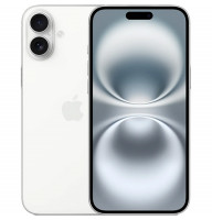 Смартфон Apple iPhone 16 128 GB, Dual SIM (eSIM), White