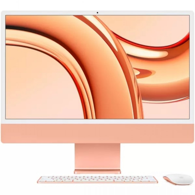 Моноблок Apple iMac 24" 2023 (MQRX3), 8/256 ГБ, оранжевый