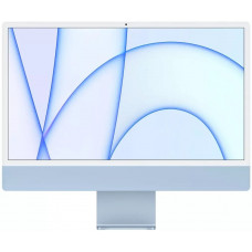 Моноблок Apple iMac 24" 2021 (MGPK3X/A), 8/256 ГБ, синий