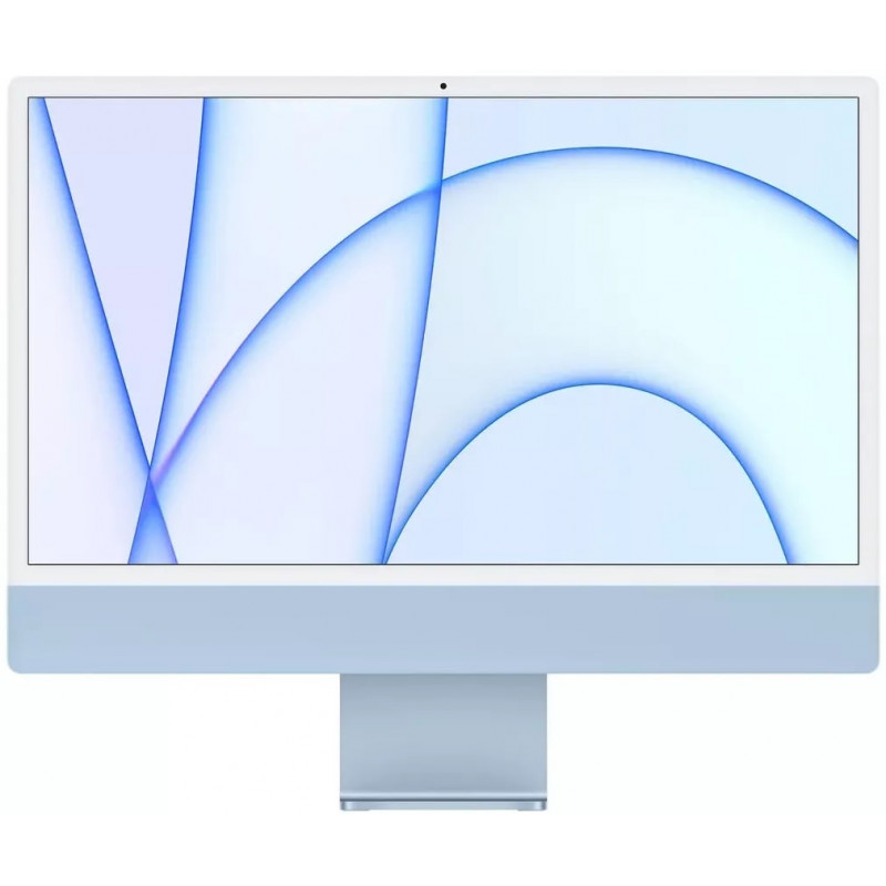 Моноблок Apple iMac 24" 2021 (MGPK3X/A), 8/256 ГБ, синий