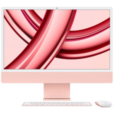 Apple iMac 24" Retina 4,5K (MQRD3B/A), M3 (8C CPU, 8C GPU), 8 ГБ, 256 ГБ SSD, розовый