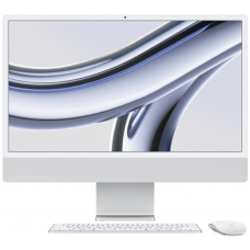 Apple iMac 24" Retina 4,5K (Z19E000Y4), M3 (8C CPU, 10C GPU), 16 ГБ, 512 ГБ SSD, серебристый