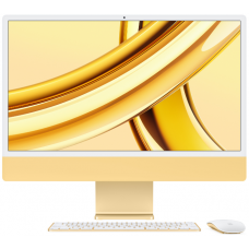 Apple iMac 24" Retina 4,5K (MQRL3), M3 (8C CPU, 10C GPU), 8 ГБ, 256 ГБ SSD, желтый