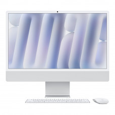Apple iMac 24 2024, M4, 10C CPU, 10C GPU, 16 Гб, 256 Гб SSD, серебристый