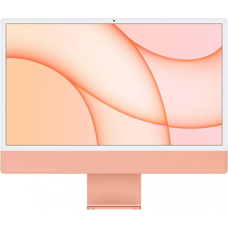 Apple iMac 24" Retina 4,5K (Z12S0007H), M1 (8C CPU, 8C GPU), 8 ГБ, 256 ГБ SSD, оранжевый