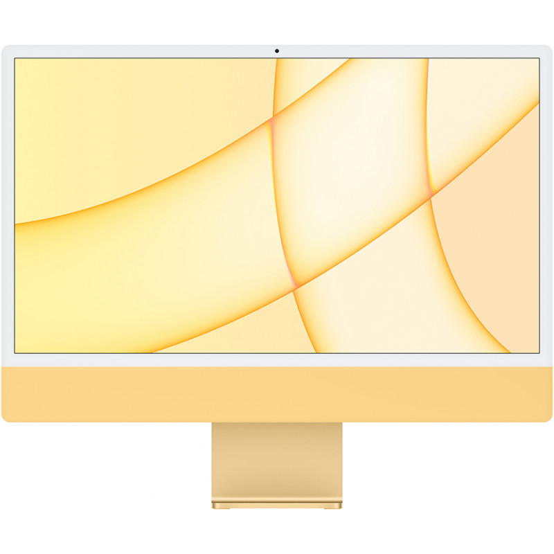 Apple iMac 24" Retina 4,5K (Z1330024S), M1 (8C CPU, 8C GPU), 16 ГБ, 1024 ГБ SSD, желтый