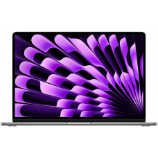 Apple MacBook Air 15" (M2, 8C CPU/10C GPU, 2023), 8 ГБ, 512 ГБ SSD, серый космос (MQKQ3)