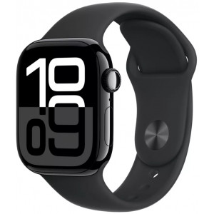 Умные часы Apple Watch Series 10 42 мм, S/M 130–200 мм, Aluminium Case GPS, Jet Black