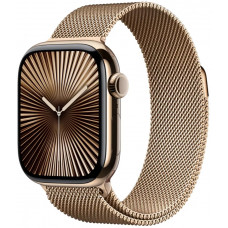 Умные часы Apple Watch Series 10 42 мм, S/M 130-180 мм, Titanium Case Cellular, Milanese Loop, Gold