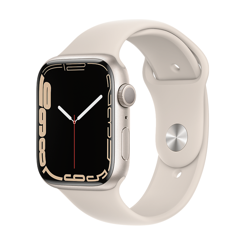 Умные часы Apple Watch Series 7 45 мм Aluminium Case, сияющая звезда