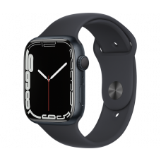 Умные часы Apple Watch Series 7 45 мм Aluminium Case, темная ночь