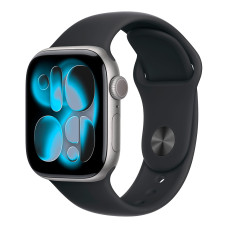 Apple Watch Series 11, 42 мм, серый космос S/M