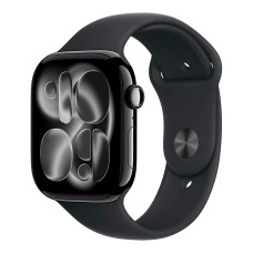 Apple Watch Series 11, 46 мм, чёрный M/L