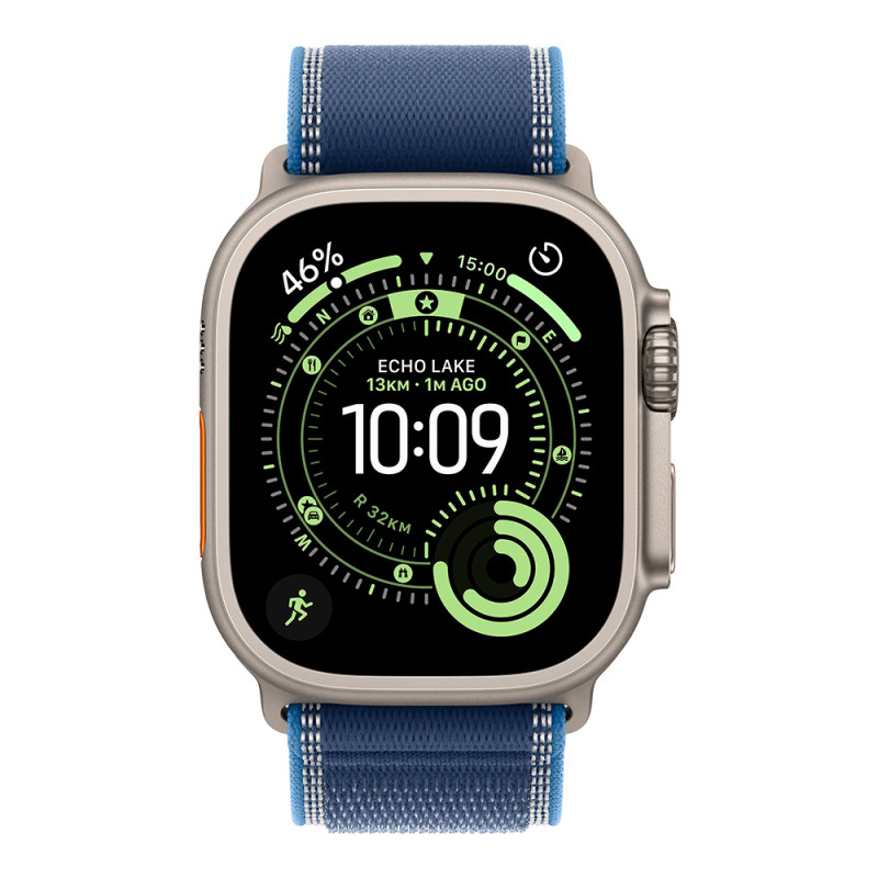 Apple Watch Ultra 3 Natural, ремешок Trial S/M